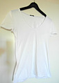 Damen TEZENIS Tshirt weiß Gr.38/40 kz. Arm