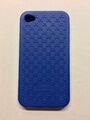 Gucci iPhone 4 / 4S Silikon Cover Blau (sehr guter Zustand)