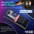 Support 128GB Bluetooth MP3 Player HiFi Bass Musik Spieler HD mit FM Radio Alarm