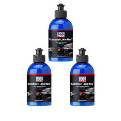 3x LIQUI MOLY 1552 Kunstoff "Wie Neu" 250ml Flasche 