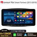 Carplay 10.33" Android 12 Autoradio GPS Navi BT 6+128G Für Benz Smart Fortwo 453