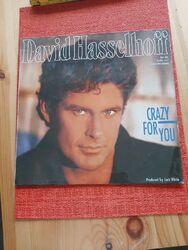 David Hasselhoff LP Crazy For You von 1990 Neu und in Folie!!!