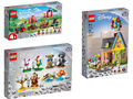 LEGO® Disney - 43212 Geburtstagszug / 43217 Carls Haus / 43226 Paare + NEU & OVP