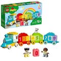 LEGO 10954 DUPLO Zahlenzug - Zählen Lernen Zug Spielzeug Lernspielzeug Kinder