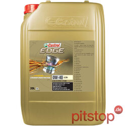 20Liter CASTROL EDGE 0W-40 A3/B4 FLUID TITANIUM MOTORÖL VW MERCEDES PORSCHE FORD