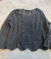 Twinset Pullover Gr.40 L Grau Oversized blog jades fashion