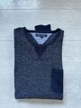 Tommy Hilfiger Pulli Blau Gr. L Pullover Langarm Shirt Oberteil