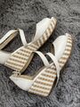 sandalen mit keilabsatz 40