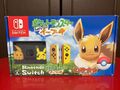 Nintendo Switch Pokemon Lets Go Pikachu & Eevee Edition Konsole Ball Plus Japan