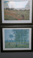 2x Kunstdruck Claude Monet Poster gerahmt ca. 57x48cm gebraucht, sehr gut 