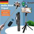 Bluetooth Selfie Stick Stativ für Smartphone iPhone 16 15 14 13 Pro Max, Samsung