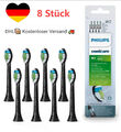 8 Stück Philips Original Sonicare W2 Optimal White Bürstenköpfe 6068 DE