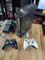 Xbox 360 mit 120GB HDD Festplatte inklusive - 2 Controller HDMI Kabel und Netzteil