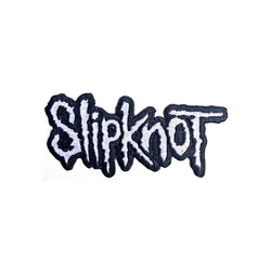 Slipknot Patch Aufnäher · Black Logo · Offizieller Metal Band Merch