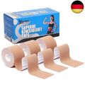 Superbe Kinesio-Tape und Physio-Tape (Packung mit 3 Rollen), kinesiologisches