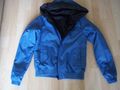 BENCH Wendejacke Übergangsjacke Winterjacke Gr.M  mit gr.   Kapuze schwarz blau