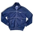 adidas vintage Herren Trainingsjacke Gr. 50 M 80s 90s Track Jacket 80s Blau AJ0