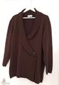 Ulla Popken Damen Strickjacke Gr. 46-48 Braun Top Zustand