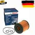 BOSCH P 9262 Ölfilter für BMW 1er E81 E87 3er E46 E90 5er E60 E61 X1 E84 X3 Z4