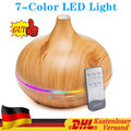 Diffuser Luftbefeuchter Aroma Vernebler LED Ultraschall Humidifier Duftöl Licht