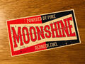 MOONSHINE Aufkleber Sticker Whisky Schwarzbrenner Oldschool Corn USA Decal Mi425