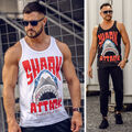 Tanktop T-Shirt Tank Top Tee Achselshirt Muskelshirt Aufdruck Herren BOLF Print