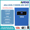 11kW Solar Inverter Off-Grid-Hybrid 2*MPPT 160A 220/230Vac 500V 48V with WIFI