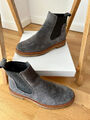 Marc o polo Chelsea Boots grau wildleder Gr. 39