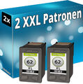 2x TINTE PATRONEN für HP 62-XL ENVY 5540 5541 5542 5543 5544 5545 5546 5640 5642