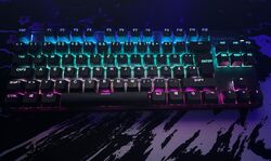 SteelSeries APEX 9 TKL Gaming Tastatur - Deutsch, Schwarz