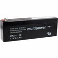 Powery Bleiakku (multipower) MP2,4-12C zyklenfest 12V 2,4Ah/29Wh Lead-Acid Schwa