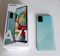 Samsung Galaxy A 71, 128 GB, 6,7 ", Crush Blue, Smartphone, SM-A715F/DS