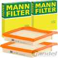 2x MANN FILTER LUFTFILTER passend für C/E KLASSE W205 W212 W213 GLE W166 CLS GLC