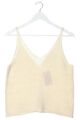 H&M Stricktop Damen Gr. DE 40 creme Casual-Look