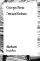 Denken/Ordnen von Georges Perec | Buch | Zustand gut