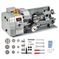 21×35cm Tischdrehbank Mini Drehmaschine Metal Lathe Drehbank Metalldrehmaschine