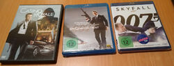 3x James Bond 007 Daniel Craig: Casino Royale, Ein Quantum Trost, Skyfall