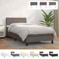 Boxspringbett mit Matratze Bettgestell Polsterbett Bett Kunstleder vidaXL