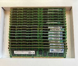 Micron 64 GB (4x 16GB) ECC RAM 2RX4 PC3L-12800R-11-13-E2 Server / Workstation