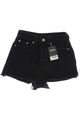 Weekday Shorts Damen kurze Hose Hotpants Gr. EU 34 Baumwolle Schwarz #ig894c6