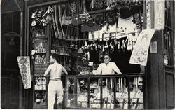 PC CHINA, SHANGHAI, CHINESISCHER BAUMARKT, Vintage Postkarte (b47543)