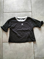 Adidas Original Sport Shirt T-Shirt Damenshirt Mädchenshirt schwarz Gr. 38