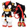 Sonic - Shadow the Hedgehog Anime Plüschtier Rücksack - 55cm Sammler Stofftier