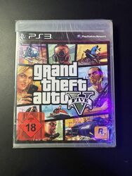 Grand Theft Auto Five V SonyPlayStation 3 GTA 5 PS3 NEU & OVP SEALED