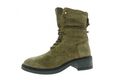 Tamaris Damen Schuhe Boots Stiefel Stiefeletten Gr. 39 Grün Leder