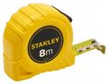 STANLEY Bandmass Bandmaß Rollmaßband 8m Maßband Rollmeter Messband Magnet PROFI