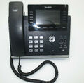 Yealink IP Telefon SIP-T46G VoIP T46 G   , HD-Sprachqualität grau AUFGEARBEITET