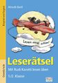 Leserätsel 1./2. Klasse | Buch | 9783956603228