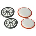 4 Filter Set für Dirt Devil DD2720 DD2651-1 DD2651-0 DD2650-1 Staubsauger