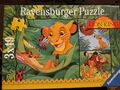 König der löwen - Puzzle set mit 3 puzzle bilder mit jeweils 49 puzzle teilen